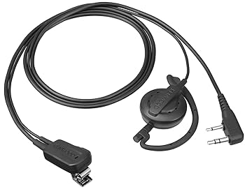 KENWOOD EMC3A イヤホン付クリップマイクロホン　4個セット ケンウッド EMC-3A 特定小電力無線機用イヤホン付きクリップ